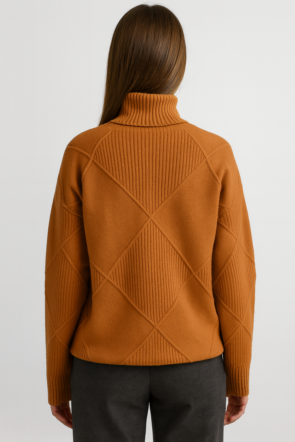 Dames coltrui van gebreid materiaal