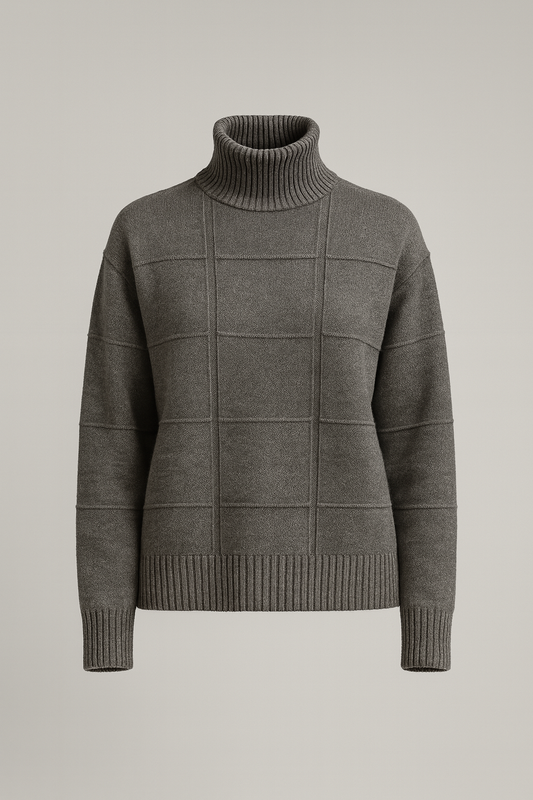 Damestrui van gebreid materiaal